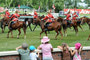 The Troop Performing on the All Canada Ring at Spruce Meadows Canada One Tournament (Picture curtsey of Spruce Meadows Media).